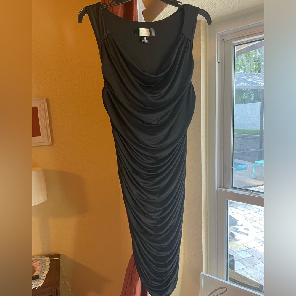 Loved by Heidi Klum, size M, Rouched Body Con style dress